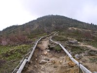 逢ノ峰への道